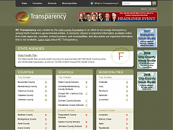 NCTransparency.com Home Page