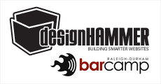 BarCamp and DesignHammer Logos